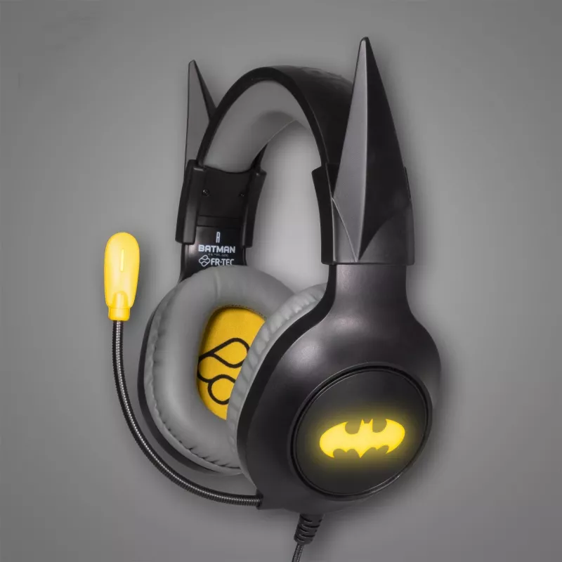 Ausinės FR-TEC Gaming Headset Batman su Nuimamomis Ausimis