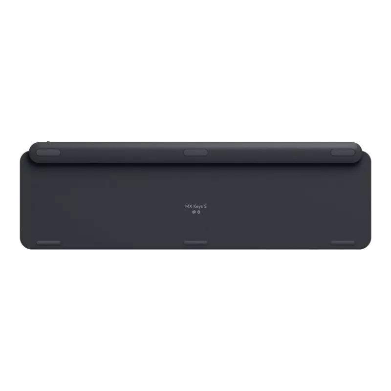 Logitech MX Keys S klaviatūra RF belaidė + Bluetooth QWERTZ šveicarų grafito (920-011571)