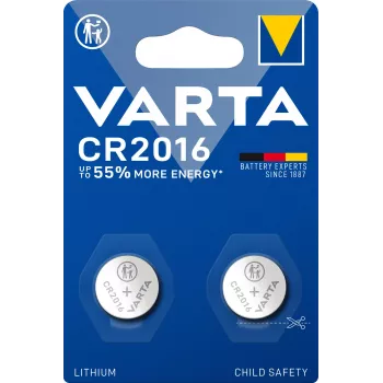 VARTA Electronics baterija CR2016 ličio 90 mAh 3V VE 2 (06016101402)