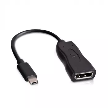 USB-C (vyriškas) į DisplayPort (moteriškas) adapteris V7 V7UCDP-BLK-1E