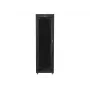 Laisvai pastatoma spinta LANBERG 42U FF01-6842-12BL 600×800×2127,5 mm, 1200 kg, IP20, raktinis užraktas, ratukai