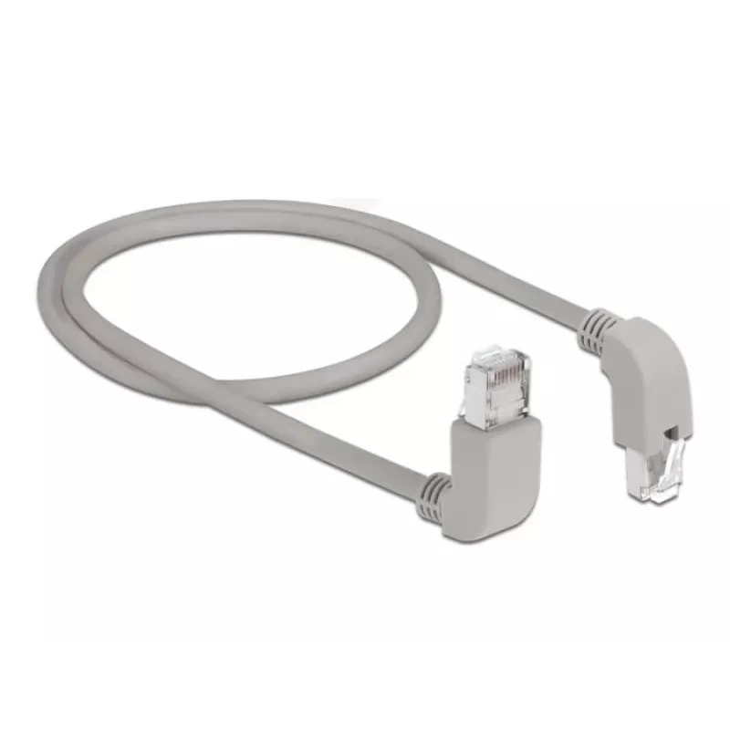 Tinklo kabelis DeLOCK 85861 RJ-45 Cat6 0,5 m pilkas