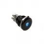 DimasTech vandalams atsparus mygtukas 22 mm Juodaline Dot RGB PD223