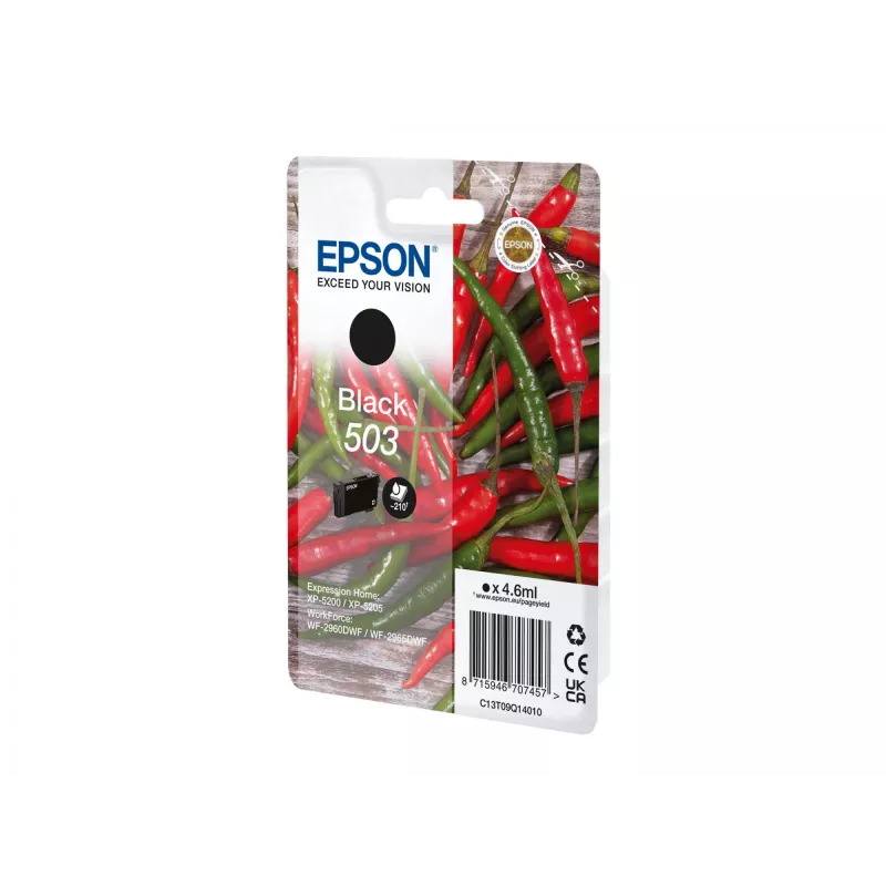 Epson 503 rašalo kasetė 1 vnt. Originali standartinės talpos juoda