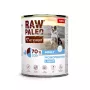 Šlapias šunų maistas VETEXPERT Raw Paleo Cod Light Adult 800 g — konservuotas, žuvies skonio, 11,3% baltymų, 1,7% riebalų