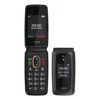 Gigaset GL795 7,11 cm (2,8) 142 g 48 MB juodas senjorams skirtas telefonas