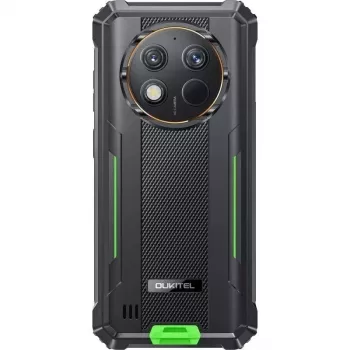 Oukitel WP28E 4/64 10600mAh DS išmanusis telefonas. Žalias be įkroviklio