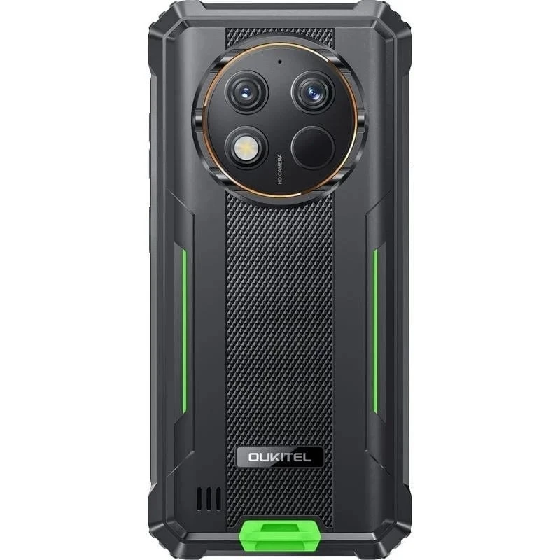 Oukitel WP28E 4/64 10600mAh DS išmanusis telefonas. Žalias be įkroviklio