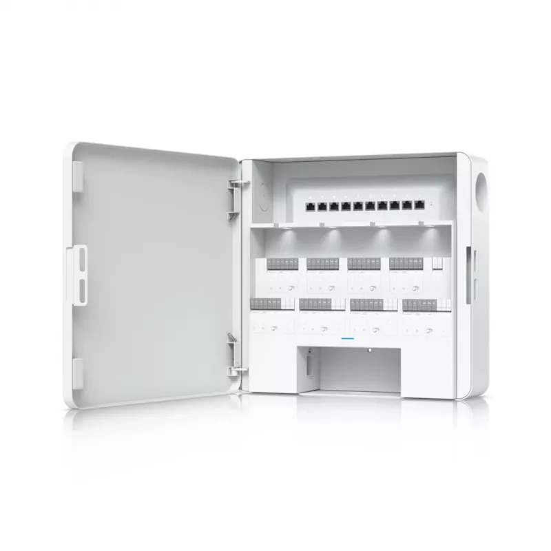Ubiquiti Enterprise Access Hub apsaugos durų valdiklio spinta 8 durims Ethernet