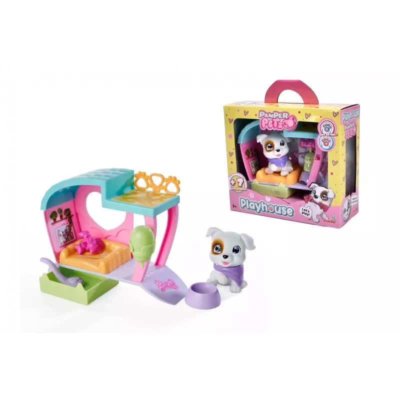 Figūrėlių rinkinys „Pamper Petz Mini Playhouse“
