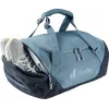 Kelioninis krepšys DEUTER Duffel 35 atlantic-ink — 35 l talpa, vandeniui atsparus dugnas, nešimo rankenos