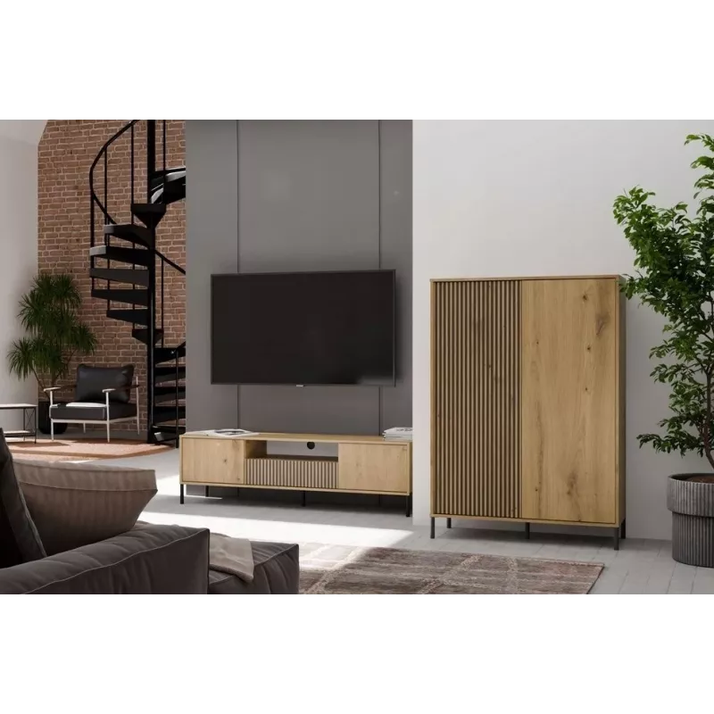 RTV KAMARO 160 plonas/GŁ ARTISAN OAK