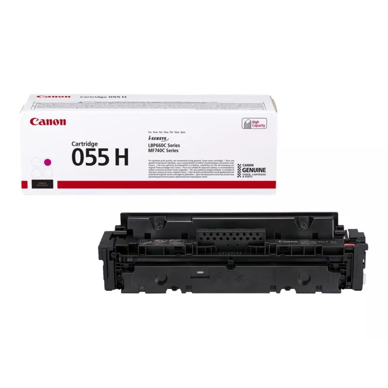 Canon 055H dažų kasetė 1 vnt. Originali Purpurinė