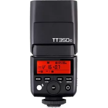 Slave flash Godox TT350C Juoda