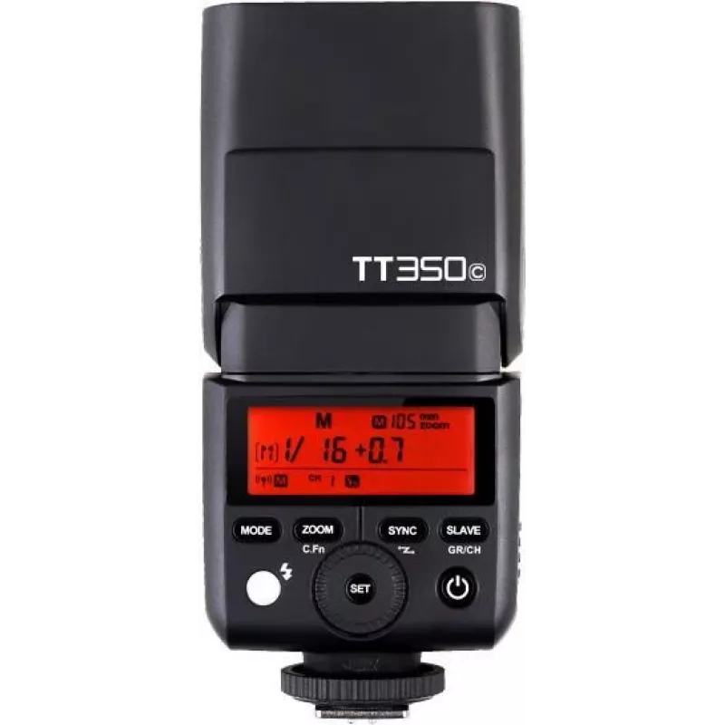 Slave flash Godox TT350C Juoda