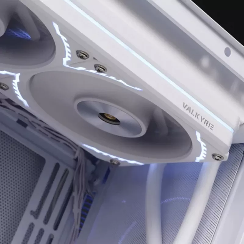 Skystas CPU aušintuvas Valkyrie VK-AIOV240W 240 mm radiatorius su LCD