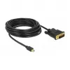 Vaizdo kabelio adapteris DeLOCK 83991 Mini DisplayPort į DVI-D 5 m