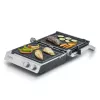 Caso dvipusis kontaktinis grilis | SteakChef | Kontaktinis grilis | 2000 W | Nerūdijantis plienas