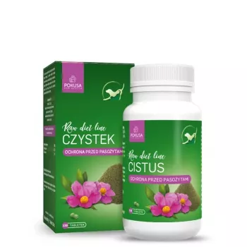 POKUSA RawDietLine Cistus - papildai šunims ir katėms - 120 vnt.