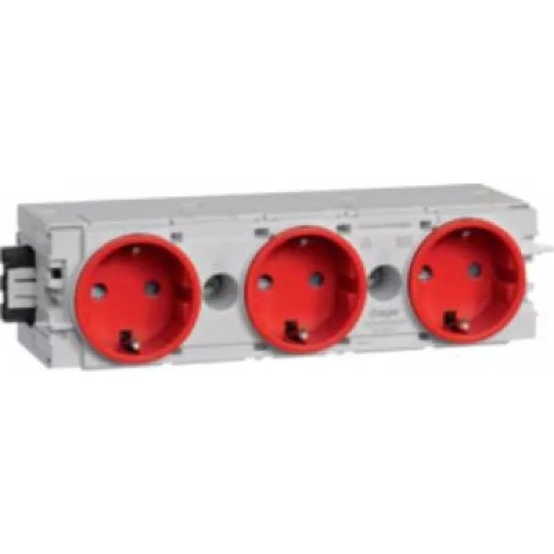 Hager Dado Trunking Plug-In Module (P x A x G) 180 x 50 x 61 mm GS30003020 1 vnt. raudona signalinė (GS30003020)
