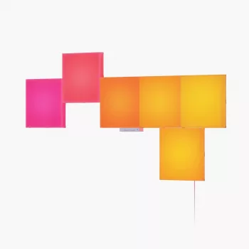 LED panel light Nanoleaf N8100K02-6BS — Square RGB, 6 pcs, AC 100–240 V, wall mount