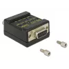 Jungtis DeLOCK 2xDB9 87713 Juoda