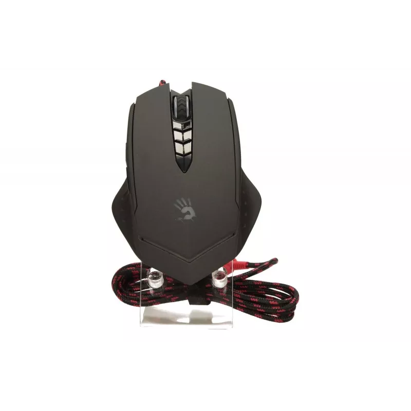Žaidimų pelė A4Tech Bloody V8m — 3200 DPI, 8 mygtukai, V-Track optinė, USB Type-A, juoda