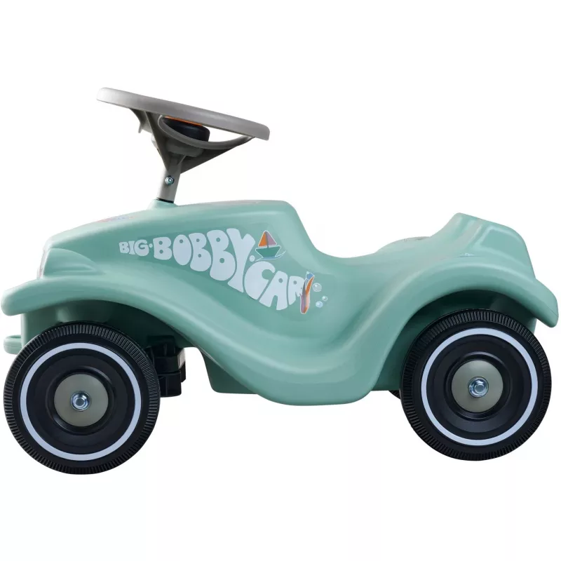 Važiuojamas žaislinis automobilis Simba‑Dickie Bobby Car Classic Green Sea modelis 800056141, žema sėdynė, tvirtas plastikas