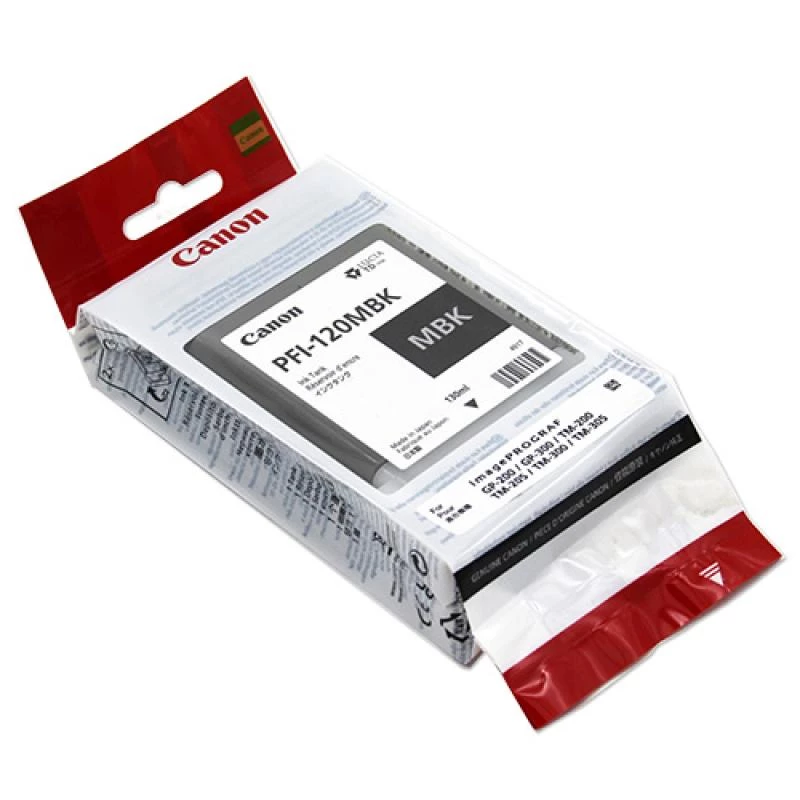 Canon PFI-120MBK rašalo kasetė 1 vnt. originali matinė juoda