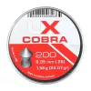 Gun pellet UMAREX Pointed Ribbed Shot Cobra 6.35 mm, 1.56 g, sidabrinis, 200 vnt.