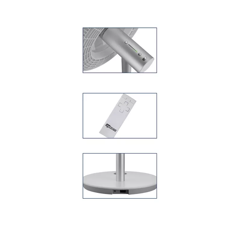 Buitinis beskutis ventiliatorius, Termozeta, Airzeta Titanium Cordless