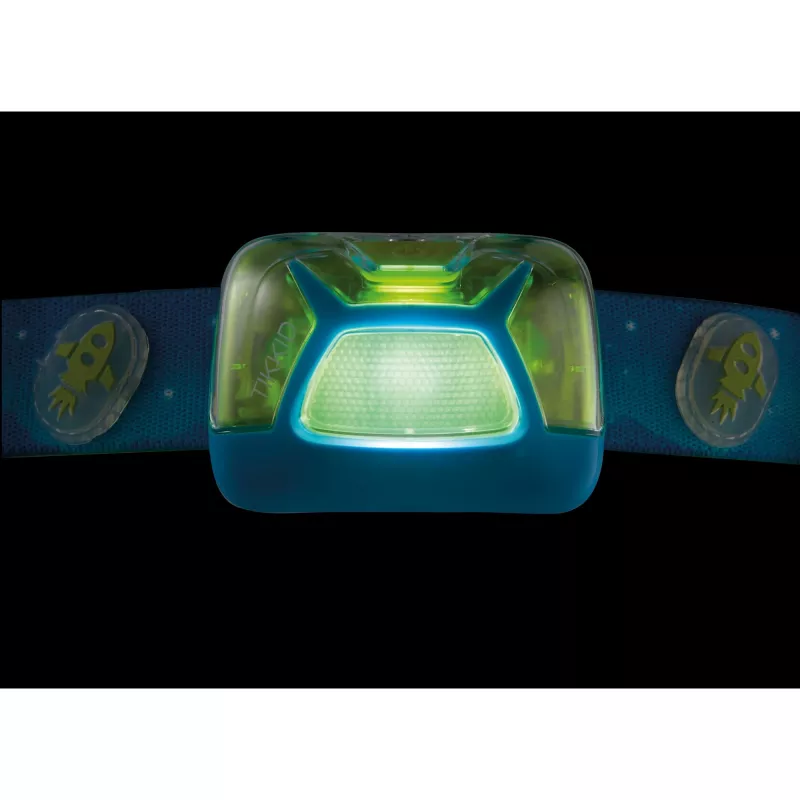Petzl TIKKID - Galvos žibintas - Mėlyna - IPX4 - CE - CPSIA - 4 lm - 30 lm