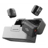 „DJI Mic Mini“ (2 TX + 1 RX + įkrovimo dėklas) belaidžių mikrofonų rinkinys – tamsiai pilkas