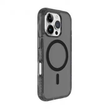 Dėklas LAUT CRYSTAL MATTER X iPhone 16 Pro Max permatomas juodas