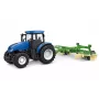 Traktorius Amewi Žaislinis traktorius su sukamuoju grėbliu Elektrinis variklis 1:24