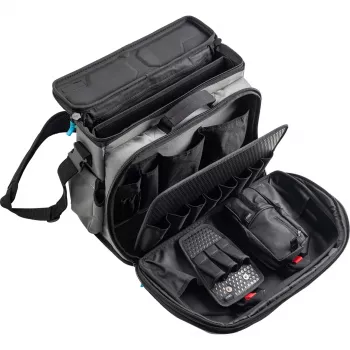 Įrankių krepšys b&w international Tool.Bag TEX.223 juodos antracitinės spalvos — minkštašonis dirbtuvių krepšys, modelis 116.70