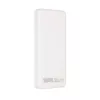 Išorinė baterija Extralink EPB-078W 10000 mAh balta, USB-C, 10 W išvestis, įkrauna iki 2 įrenginių