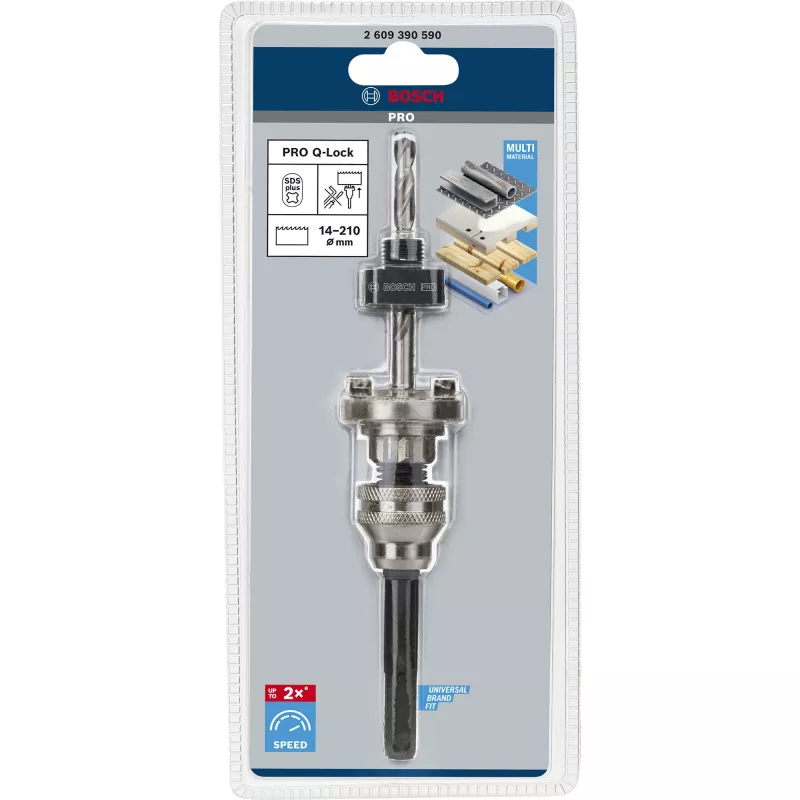Bosch 2 609 390 590 grąžto priedas, skylių pjūklo adapteris