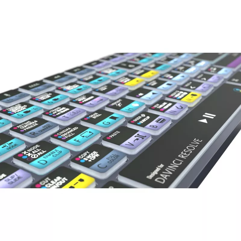 Logickeyboard LKB-RESB-TM-UK Office Bluetooth QWERTY klaviatūra pilka, titano spalvos