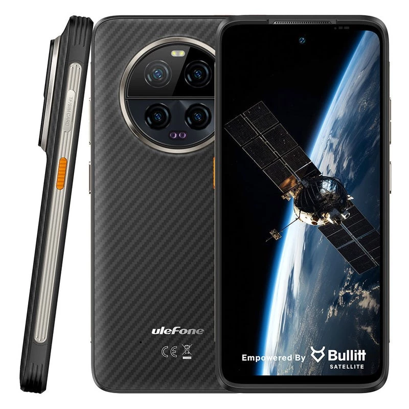 Išmanusis telefonas Ulefone Armor 23 Ultra 6,78 col. 12 GB 512 GB Juodas