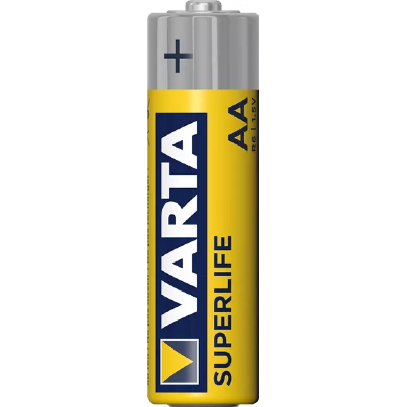 Varta SUPERLIFE AA Zinc-carbon Battery 1.5V 50.5mm 16.7g