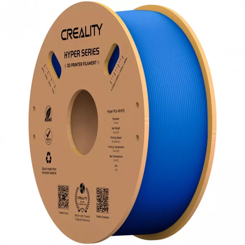 3D spausdinimo medžiaga Creality 3D 3301010341 Polipieno rūgštis PLA Mėlyna 1 kg 1,75 mm