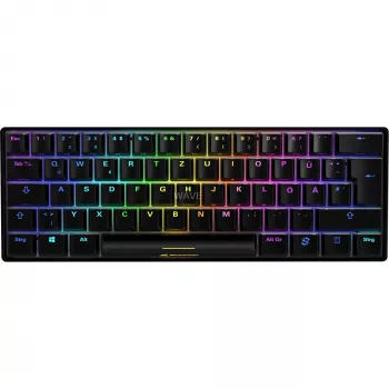 SKILLER SGK50 S4, Gaming Keyboard black, PT-Layout, Kailh Red