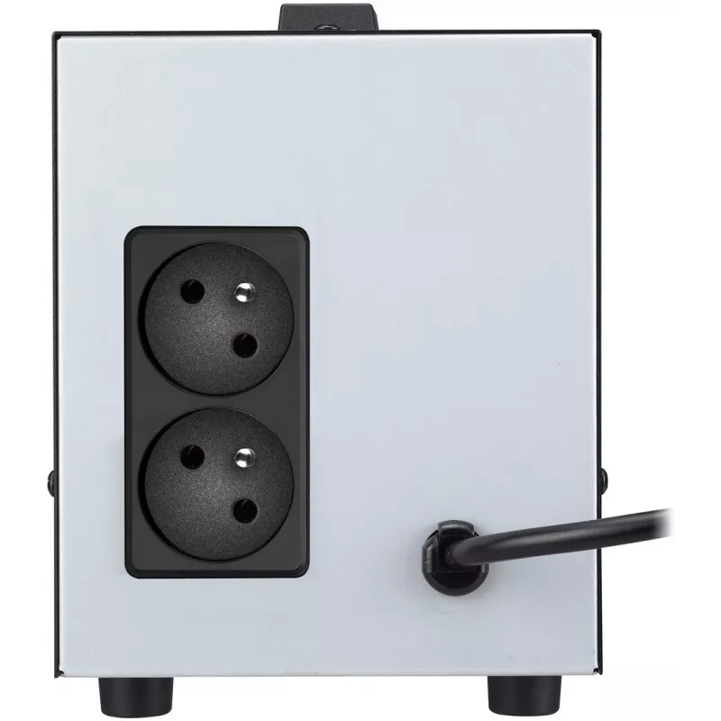 PowerWalker AVR 2000 SIV FR įtampos reguliatorius 2 kintamosios srovės lizdai (-ų) 110 - 280 V juodas