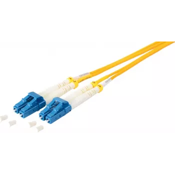 Sujungimo laidas ShiverPeaks LC/LC dvipusis 9/125µm OS1/OS2 0,5 m