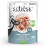 Šlapias kačių ėdalas Agras Pet Foods SCHESIR Tunas su jūrų lydeka drebučiuose, 70 g, be grūdų, be sojos ir glitimo