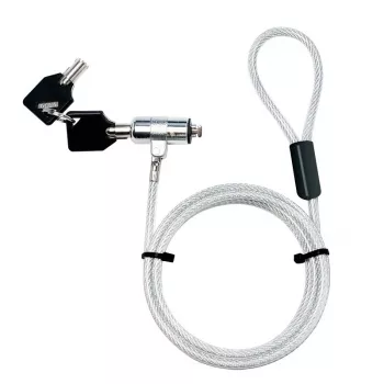 Logilink Nbs009 Nešiojamojo Kompiuterio Užraktas Raktinis Užraktas Su 2 Raktais 15 Mm
