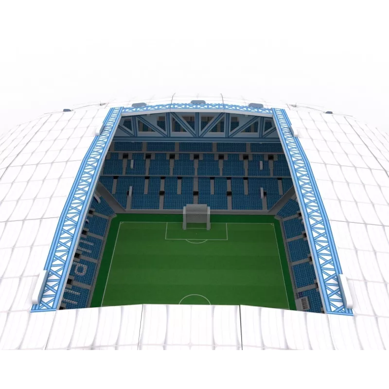 3D dėlionė cubicfun Lech Poznan stadiono modelis – mastelinis surenkamas stadiono kopija, kartoninės dalys, modelio numeris 306-20257