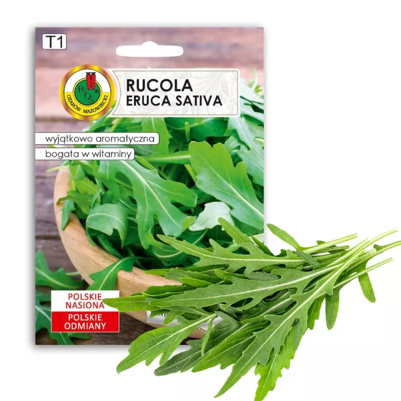 Sėklos juostoje — Apte Rukola (Eruca sativa) 6 m, skirtos auginimui namuose ir sode