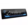 Automobilinis radijas JVC KDX-382BT su Bluetooth ir USB — vieno DIN, AUX įvestis, FM imtuvas